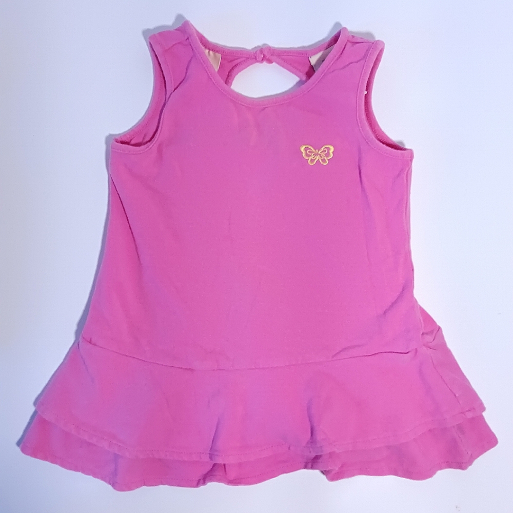 Girls' Vibrant Pink Tank Top
